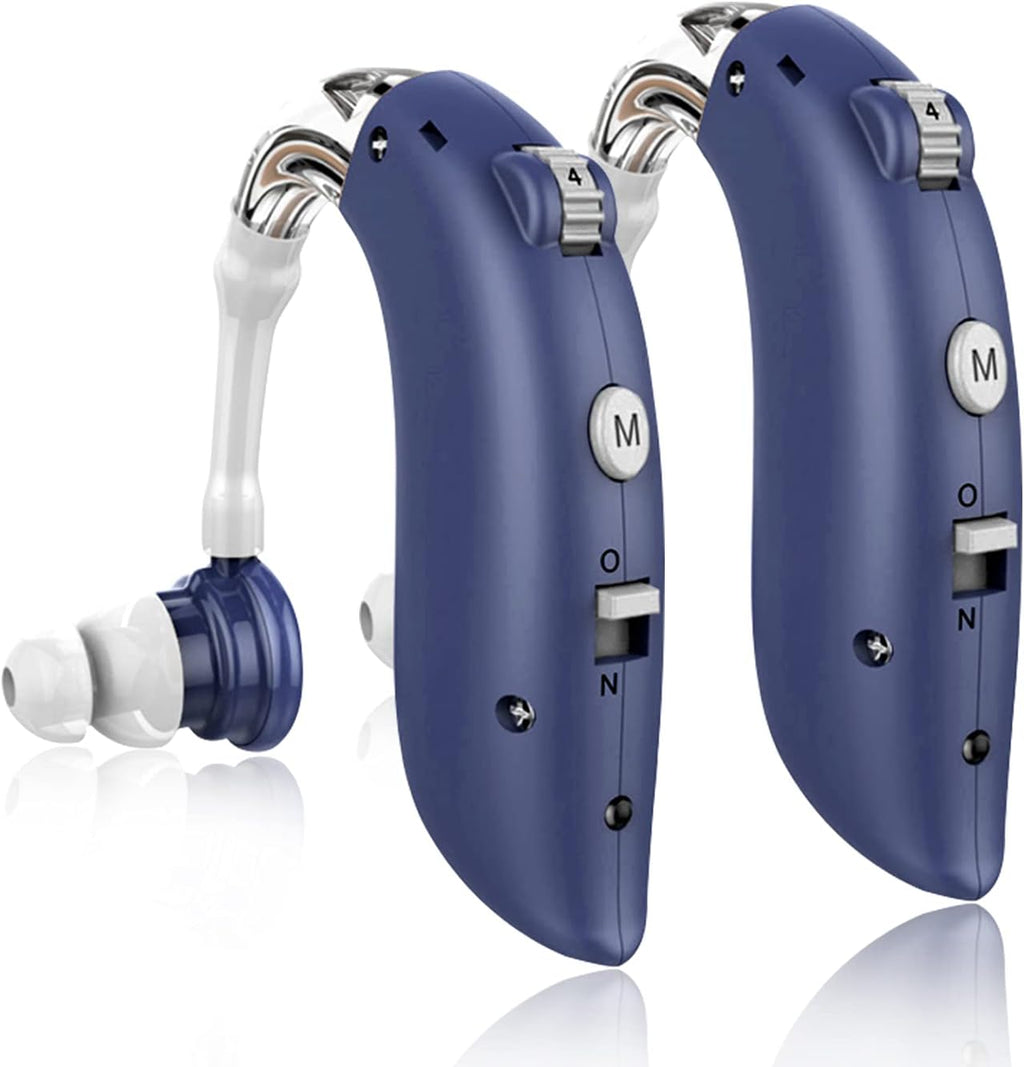 Rechargeable Digital Hearing Aids with Volume Control S216
