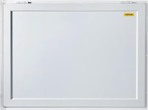 36 x 36 inch Aluminum Alloy Food Truck Service Window with 4 Horizontal Sliding Screen Windows S981