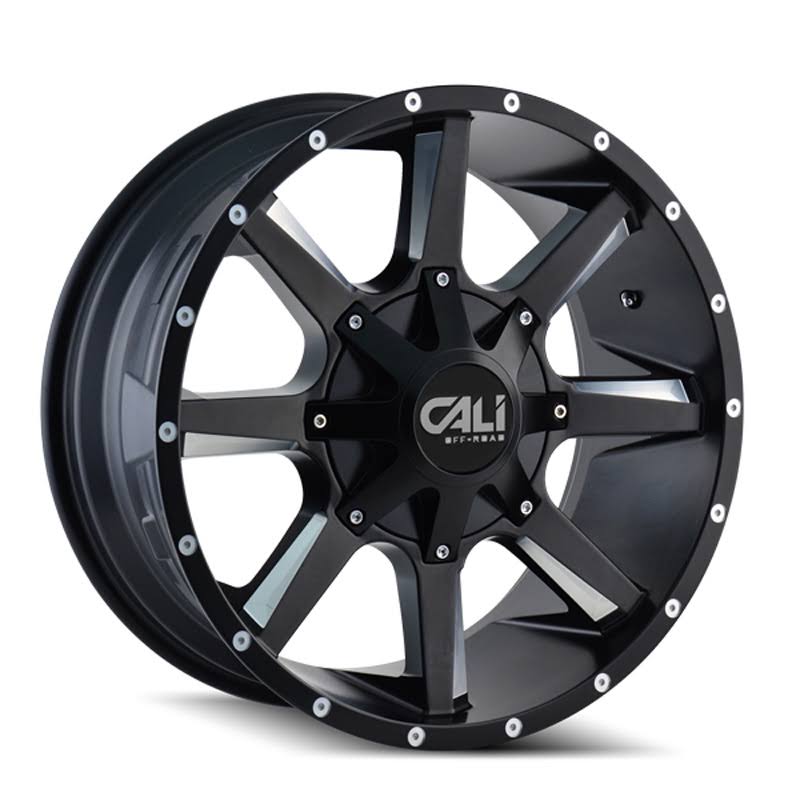 Satin Black 22x12 6x135 6x139.7 -44mm 108.0mm Wheel M867
