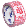 Security Tape Tamper Evident 2.5 Mil Red/White Q9701