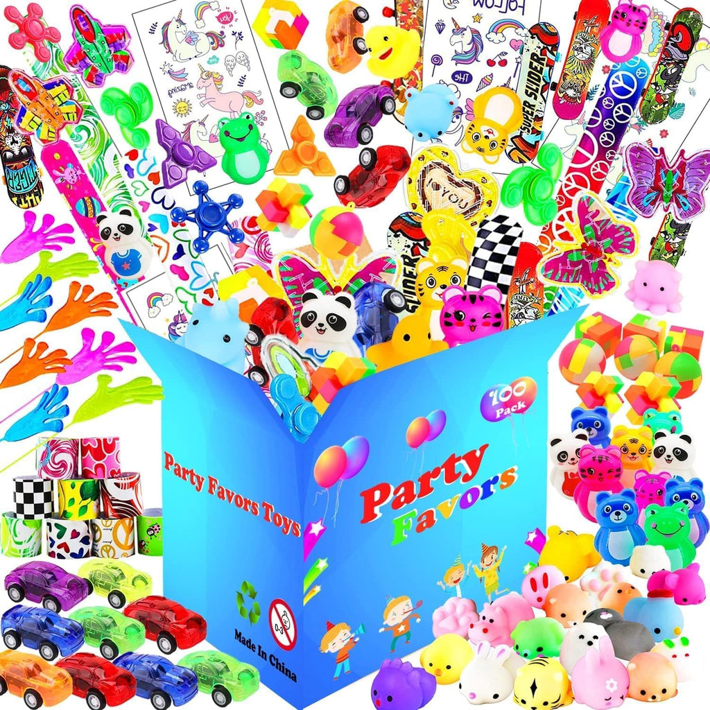 100 Pcs Party Favors Treasure Box Toys L3022