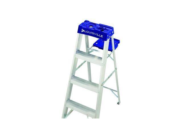 10 ft Aluminum 250 lb Capacity Stepladder V636