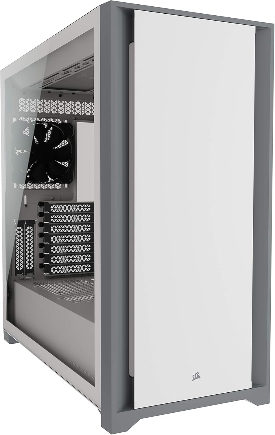 White Mid-Tower ATX PC Case J201524