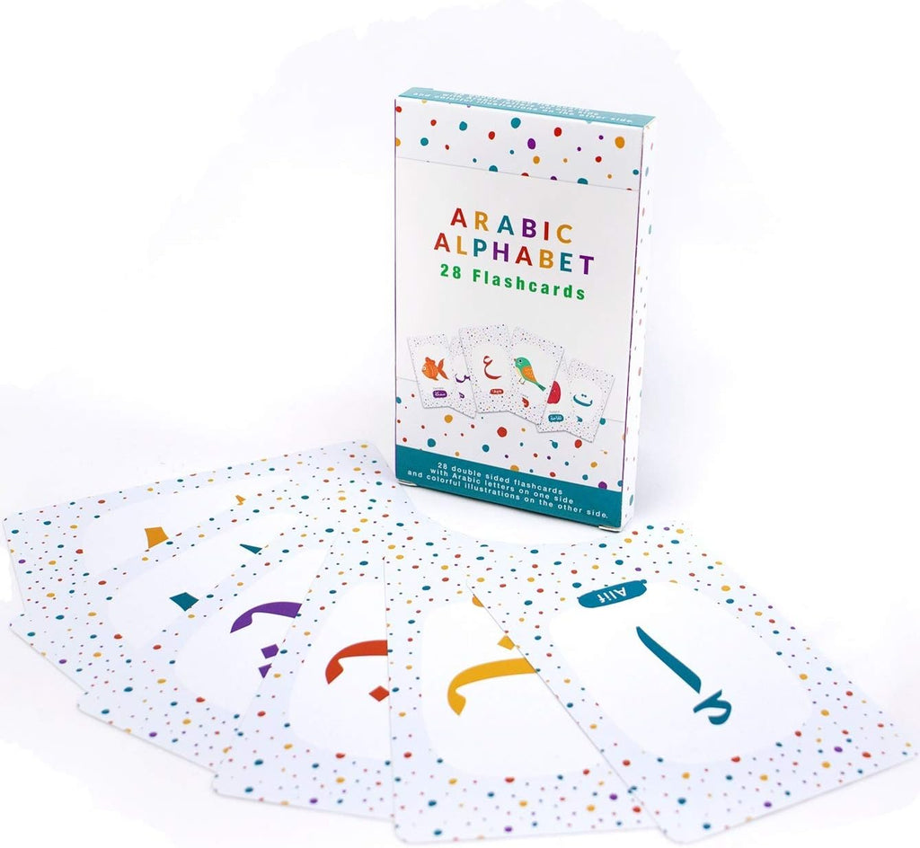 Arabic Alphabet Flash Cards Pack of 2 P5517