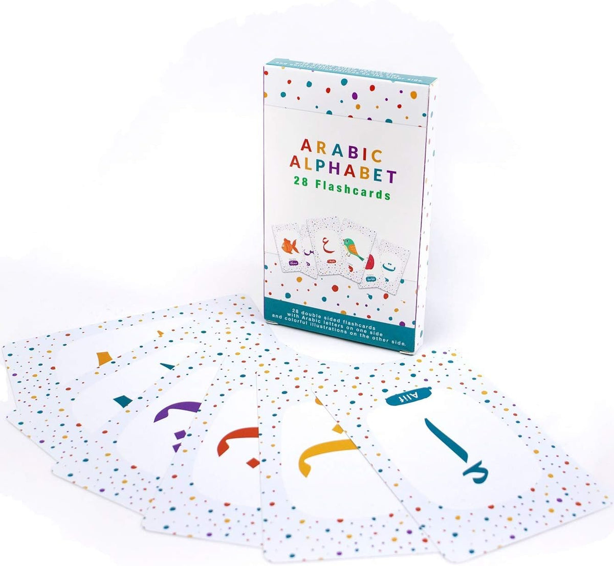 Arabic Alphabet Flash Cards Pack of 2 P5517