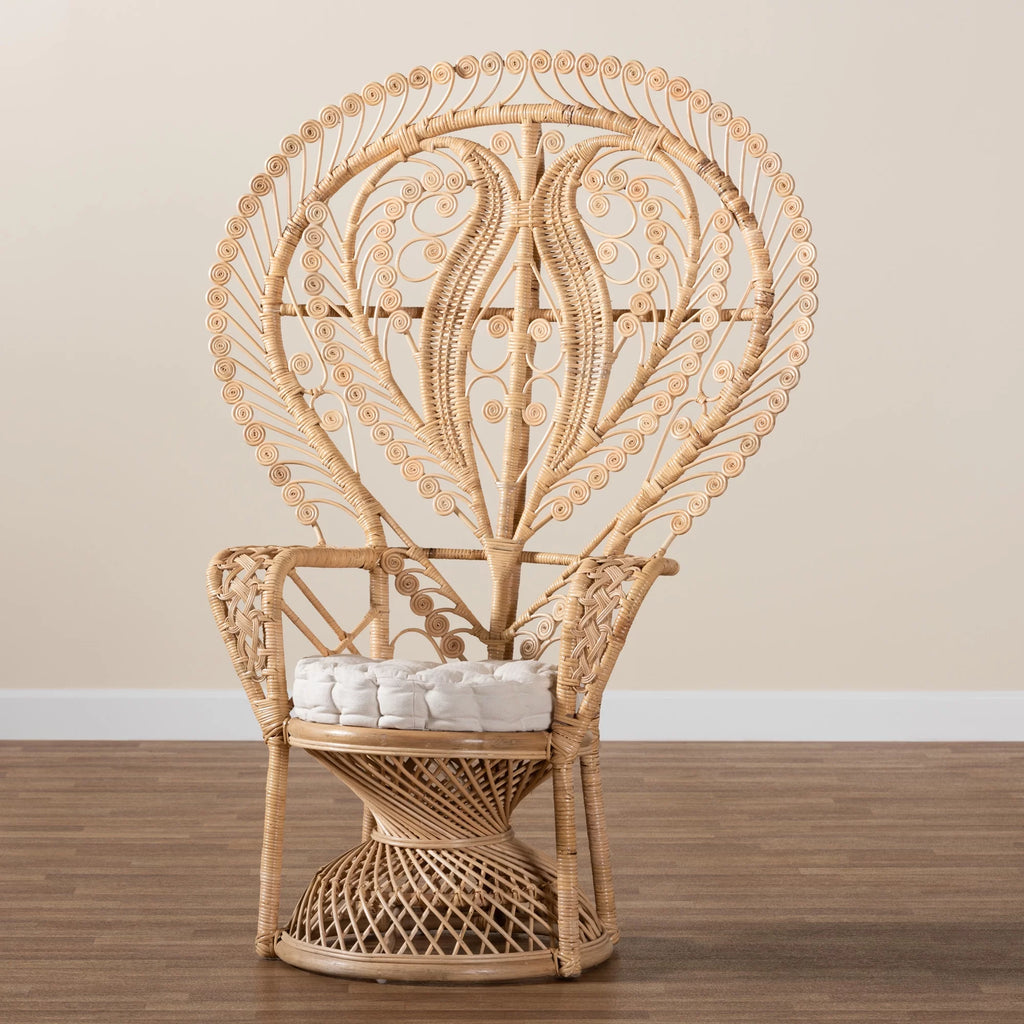 Natural Brown Rattan Chair X534
