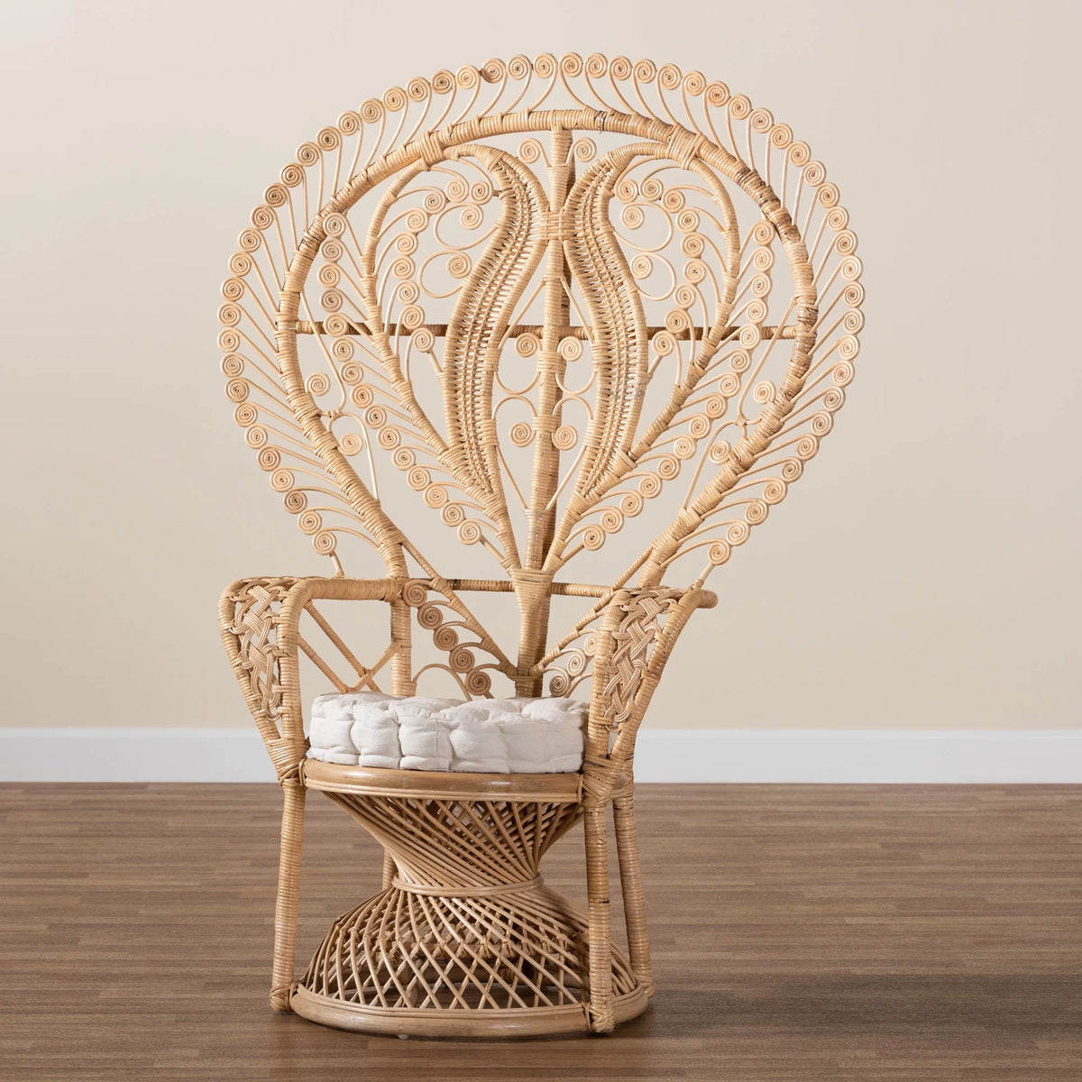 Natural Brown Rattan Chair X534