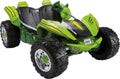 Green 12V Battery-Powered Ride-On Vehicle with Storage Area H78089