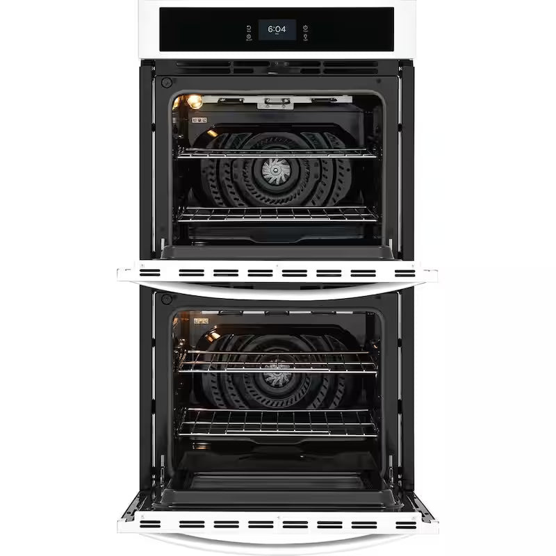 Double Electric Built-In Wall Oven with Convection in White A77838