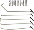 Paintless Dent Repair Tools 5 Pieces Dent Removal Rods with Awl Head Kit Pack of 2 F8643