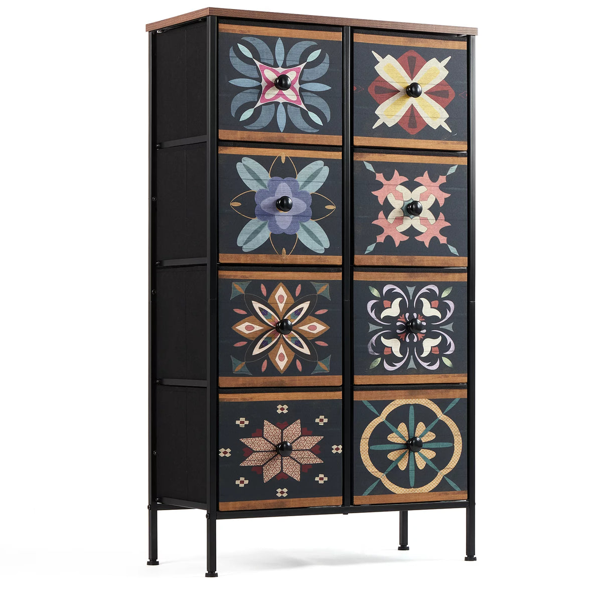 Colorful 8 Drawer Dresser P5434