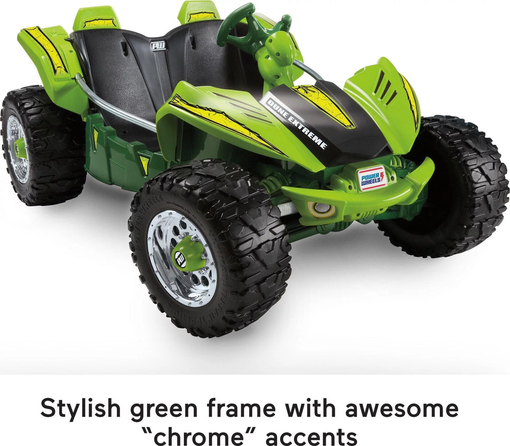 Green 12V Battery-Powered Ride-On Vehicle with Storage Area H78089