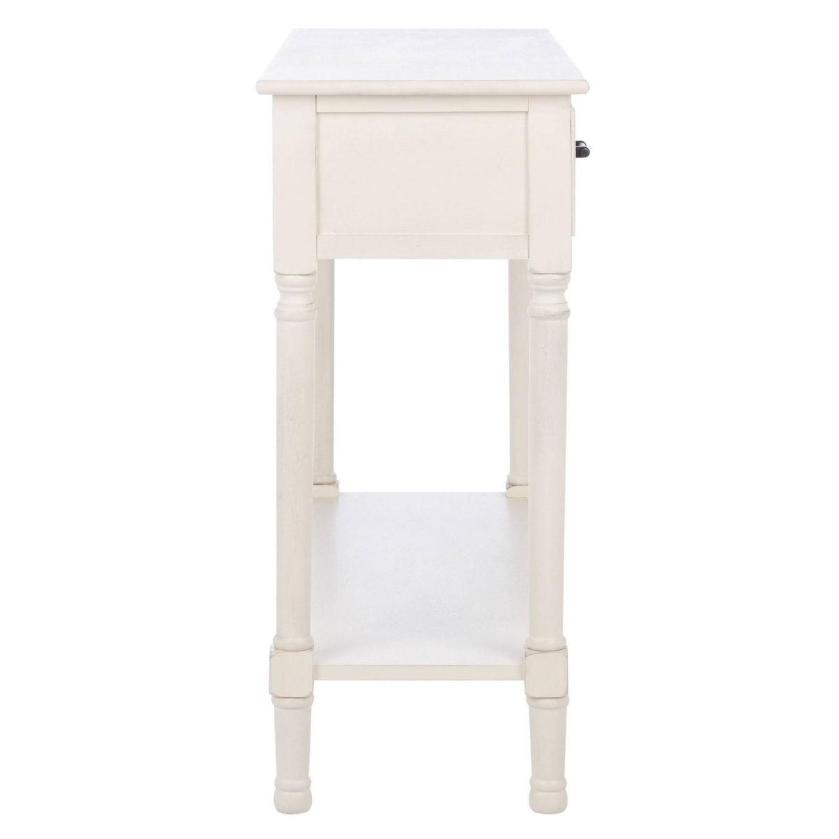Distressed White 2 Drawer Console Table B973762