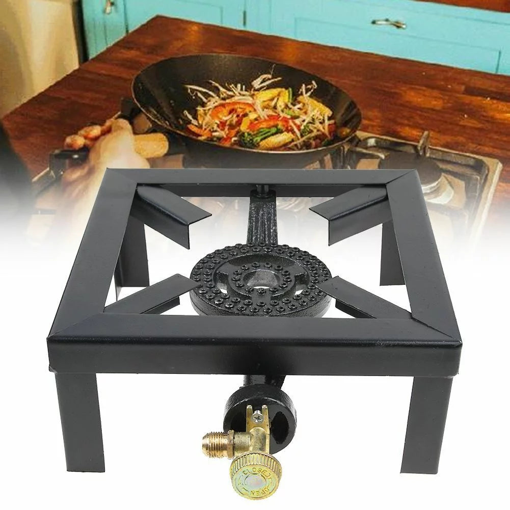 Portable Single/Double Burner Propane Gas Camp Stove A5789