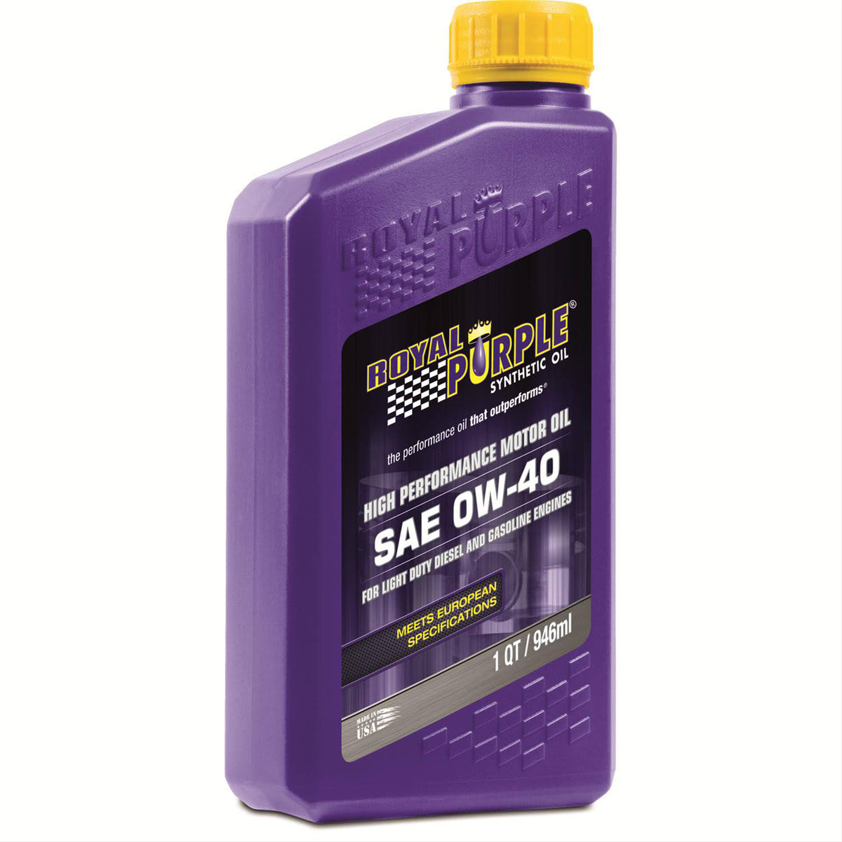 0W40 Synthetic Motor Oil 6 qt. Case D1856