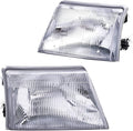 Headlight Assembly for 1998 1999 2000 Ford Ranger Pickup Truck Left Driver and Right Passenger Side without Bulbs Pack of 2 C6839