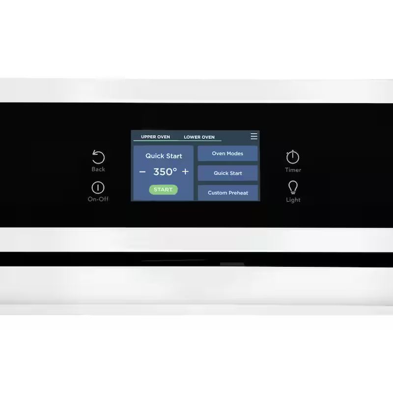 Double Electric Built-In Wall Oven with Convection in White A77838