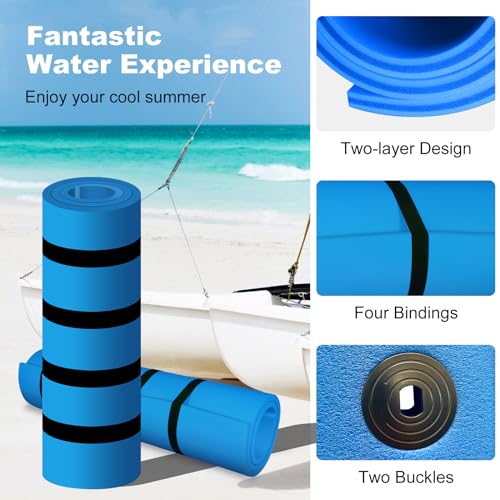 9 Ft x 6 Ft Foam Floating Water Mat L62524