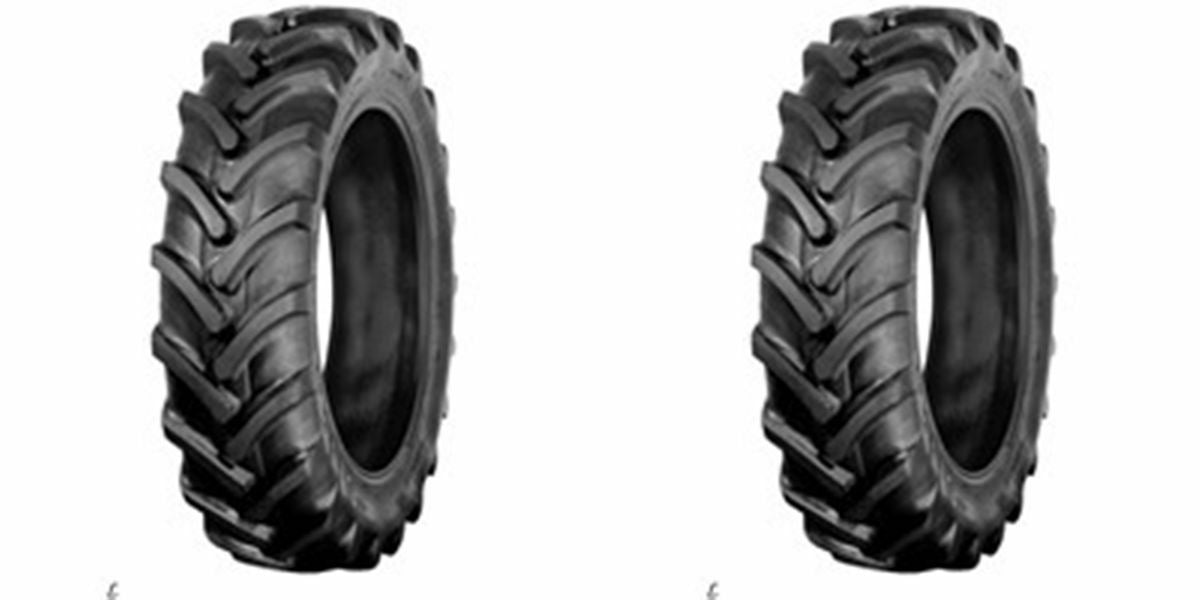 Set Of Two 7-16 Farm Tractor Lug R-1 Tires With Tubes 7x16 V573
