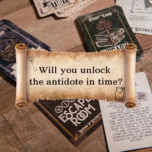 Escape Room Game Wine Bottle Puzzle Box Z92659