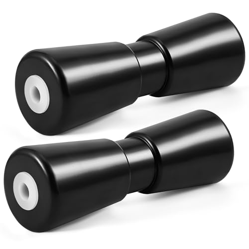 2 Pack Heavy Duty Rubber Boat Trailer Roller L64750
