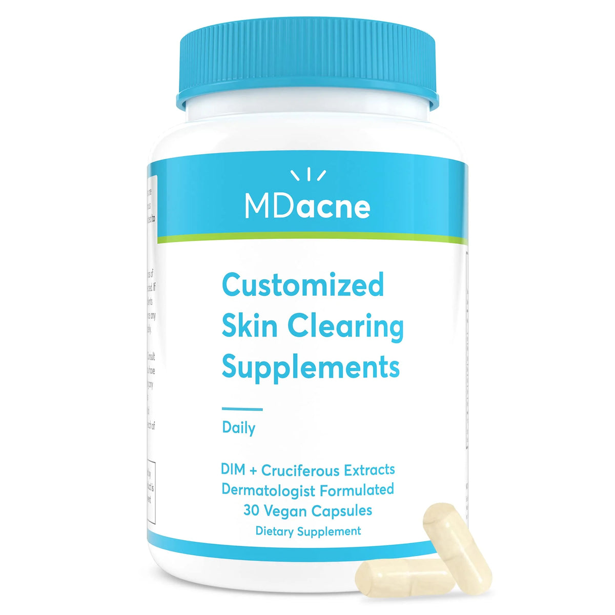 30 Vegan Capsules Skin Clearing Supplements G87867