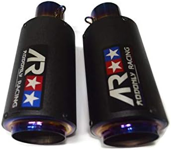 Titanium Color Racing Exhaust for Honda Grom MSX 2013-2020 U931114