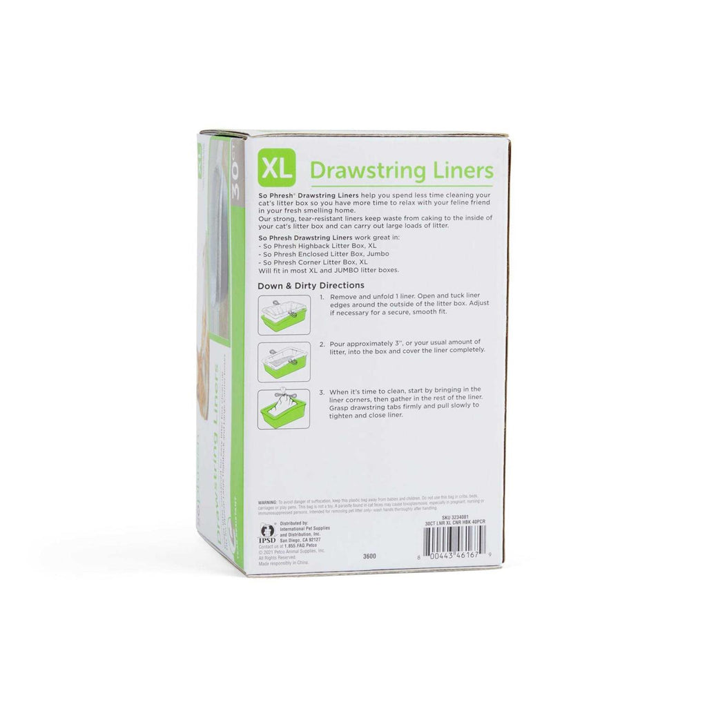 Drawstring Liners for Highback Boxes P2140
