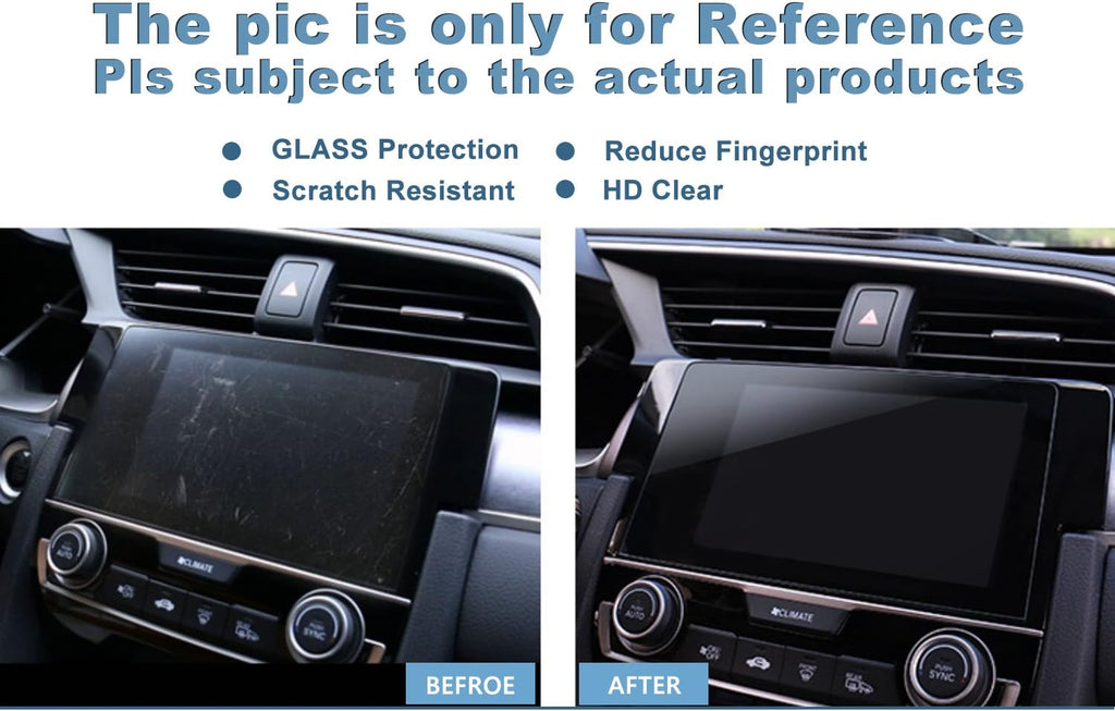 8 Inch Tempered Glass Car Navigation Screen Protector Q7906