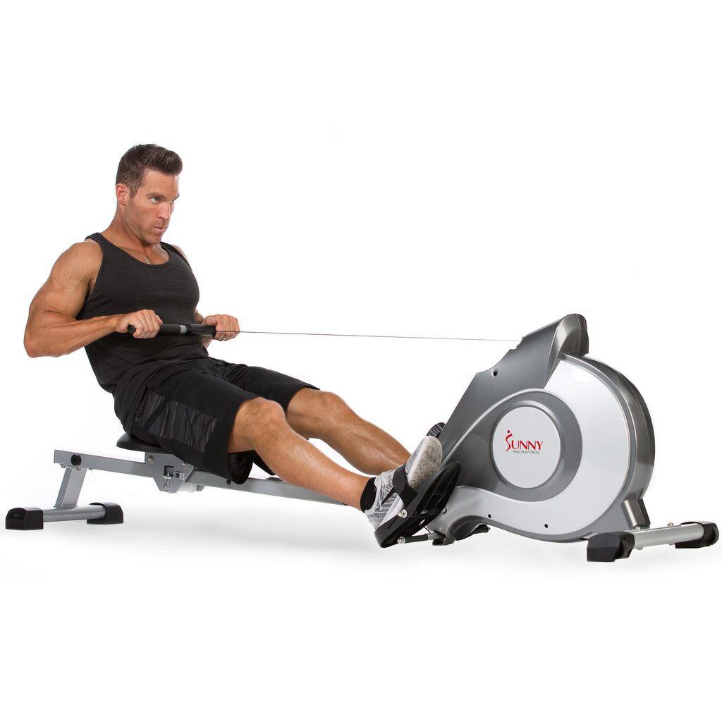 Smart Magnetic Rowing Machine with Extended Slide Rail B836