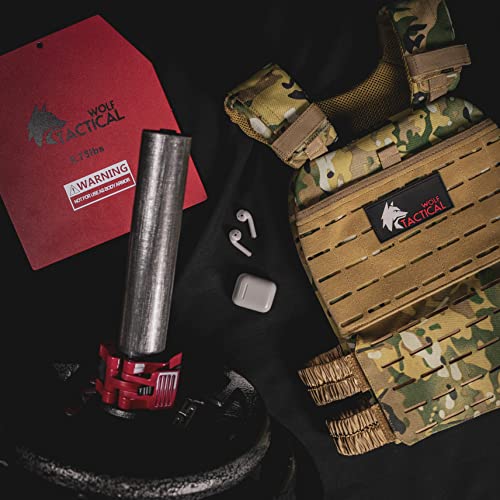 Weighted Vest and Weight Vest Plates Black 14.5lbs I6838