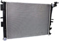 Hyundai Sonata Hybrid Radiator 2011 2013 2.4L L4 Plastic/Aluminum K21618