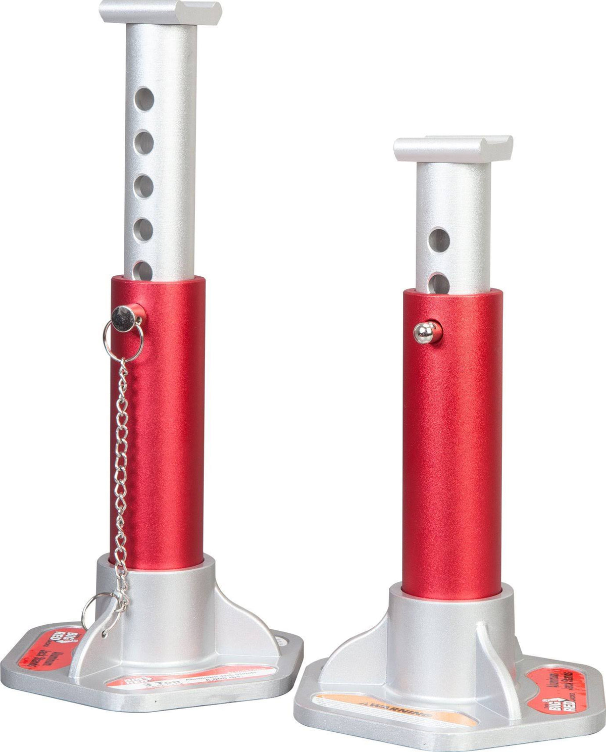 3 Ton Capacity Double Locking Aluminum Jack Stands, 1 Pair B60518