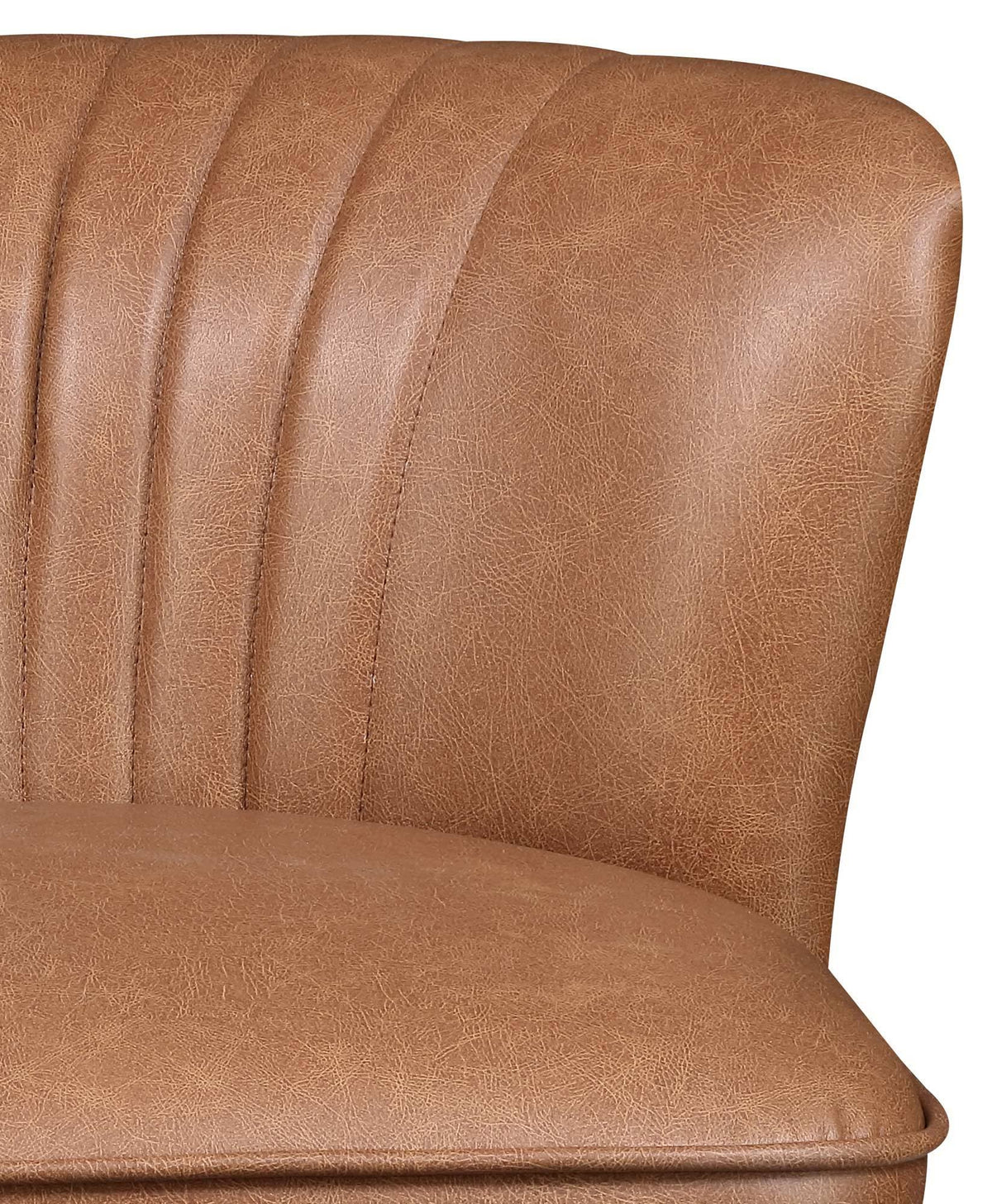 Faux Leather Wing Back Accent Chair L5037