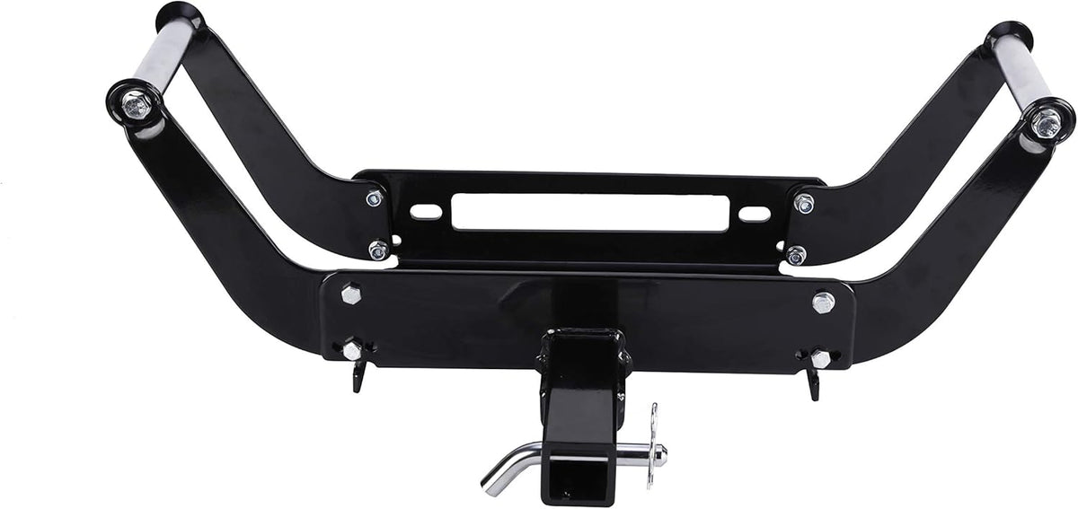 15000Lbs Capacity Winch Mounting Hitch with Folding Bracket Z584191