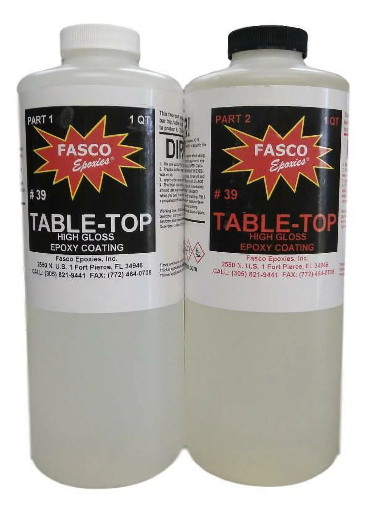 1/2 Gallon Crystal Clear Table Top Epoxy Resin Kit G7635