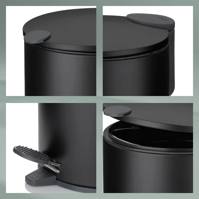 Black 3L Dust Bin Mats F30550