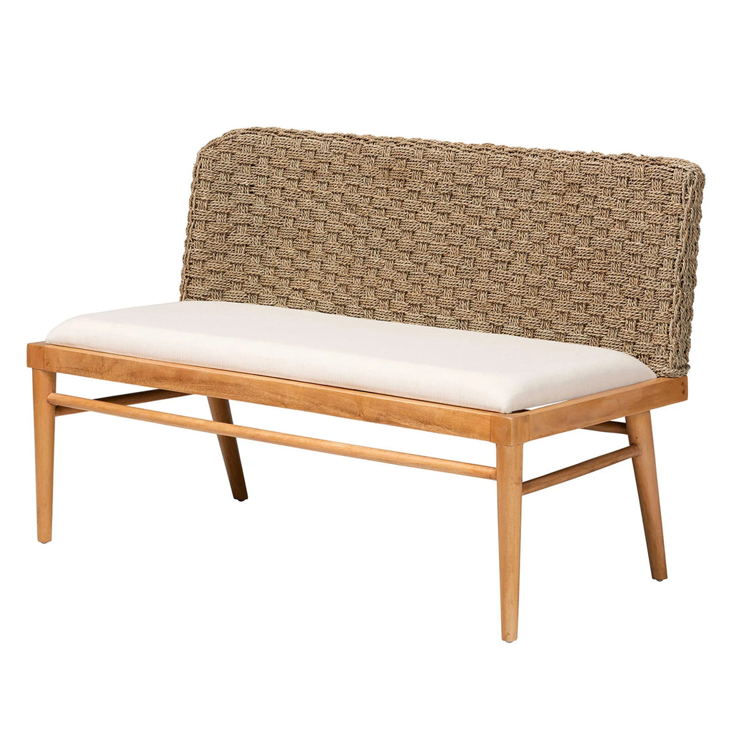 2-Piece Brown Dining Nook Banquette Set W39792
