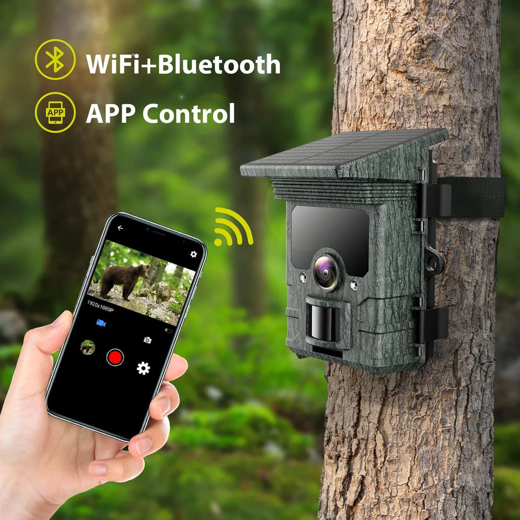 4K 30fps 46MP Night Vision Waterproof IP66 Motion Activated Trail Camera A9133