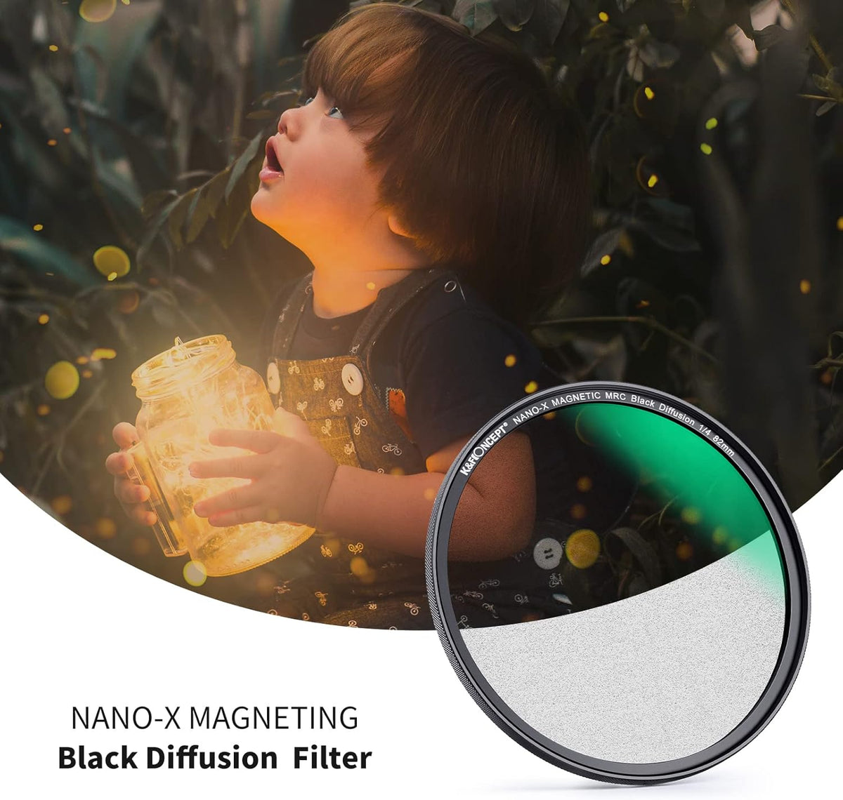 67mm Magnetic Black Soft Diffusion 1/4 Filter G240
