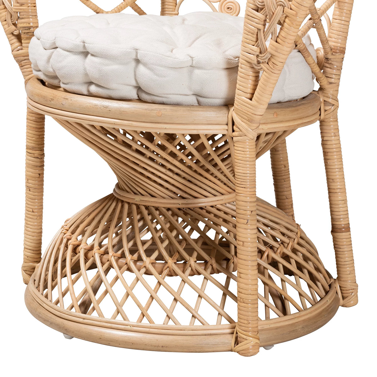Natural Brown Rattan Chair X534