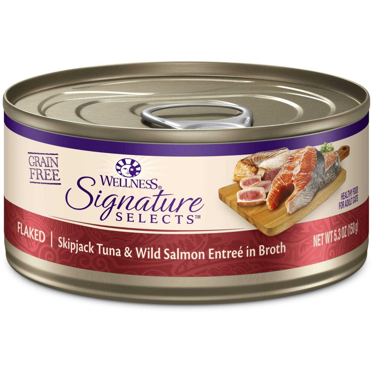 Grain Free Skipjack Tuna & Wild Salmon Canned Cat Food W94821