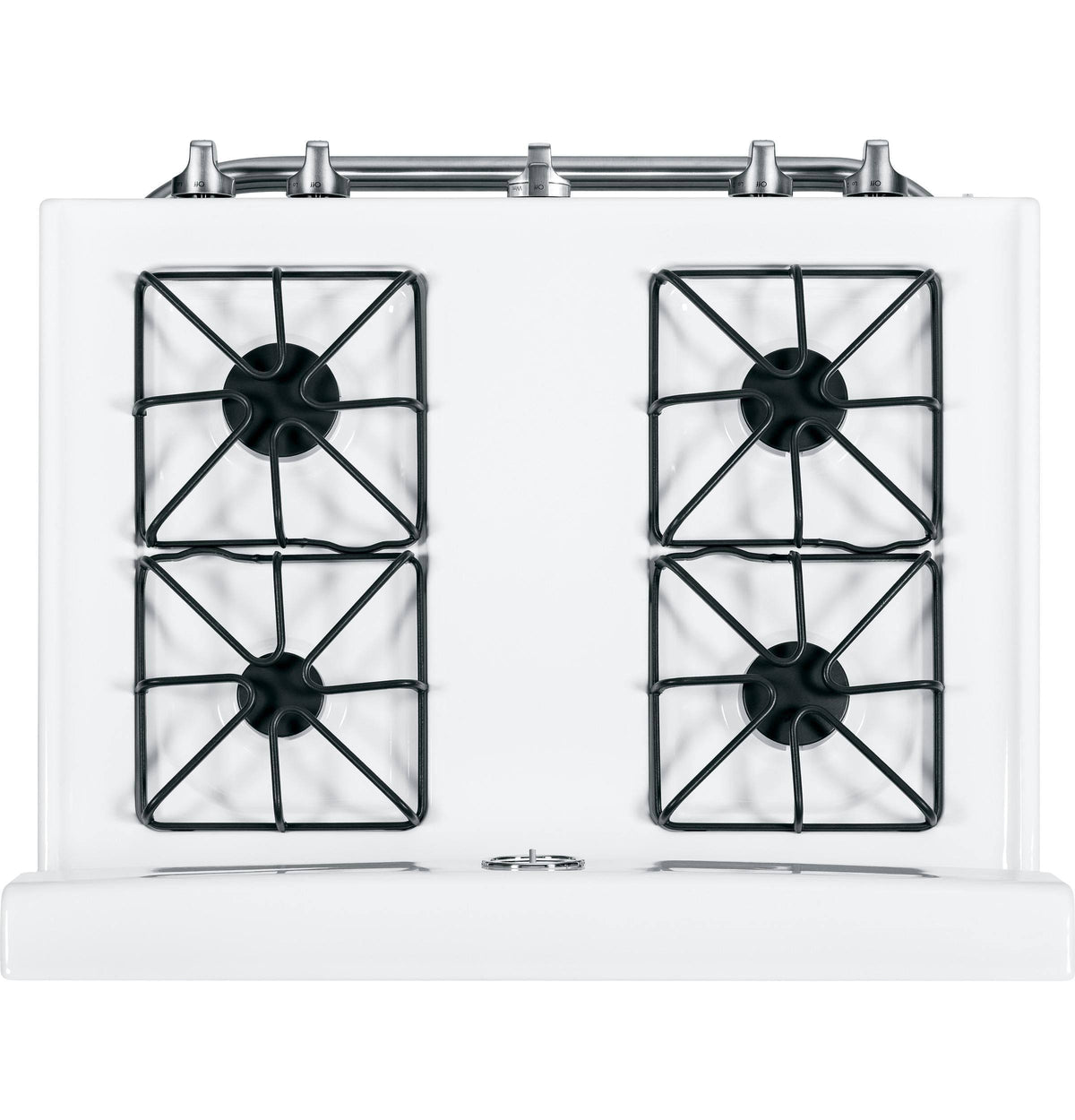 White Freestanding Gas Range with Broiler Drawer Y9869
