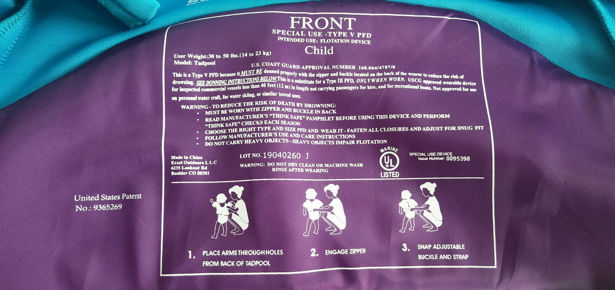 Frozen 2 Life Jacket 30-50 lbs, UPF 50+ T465273