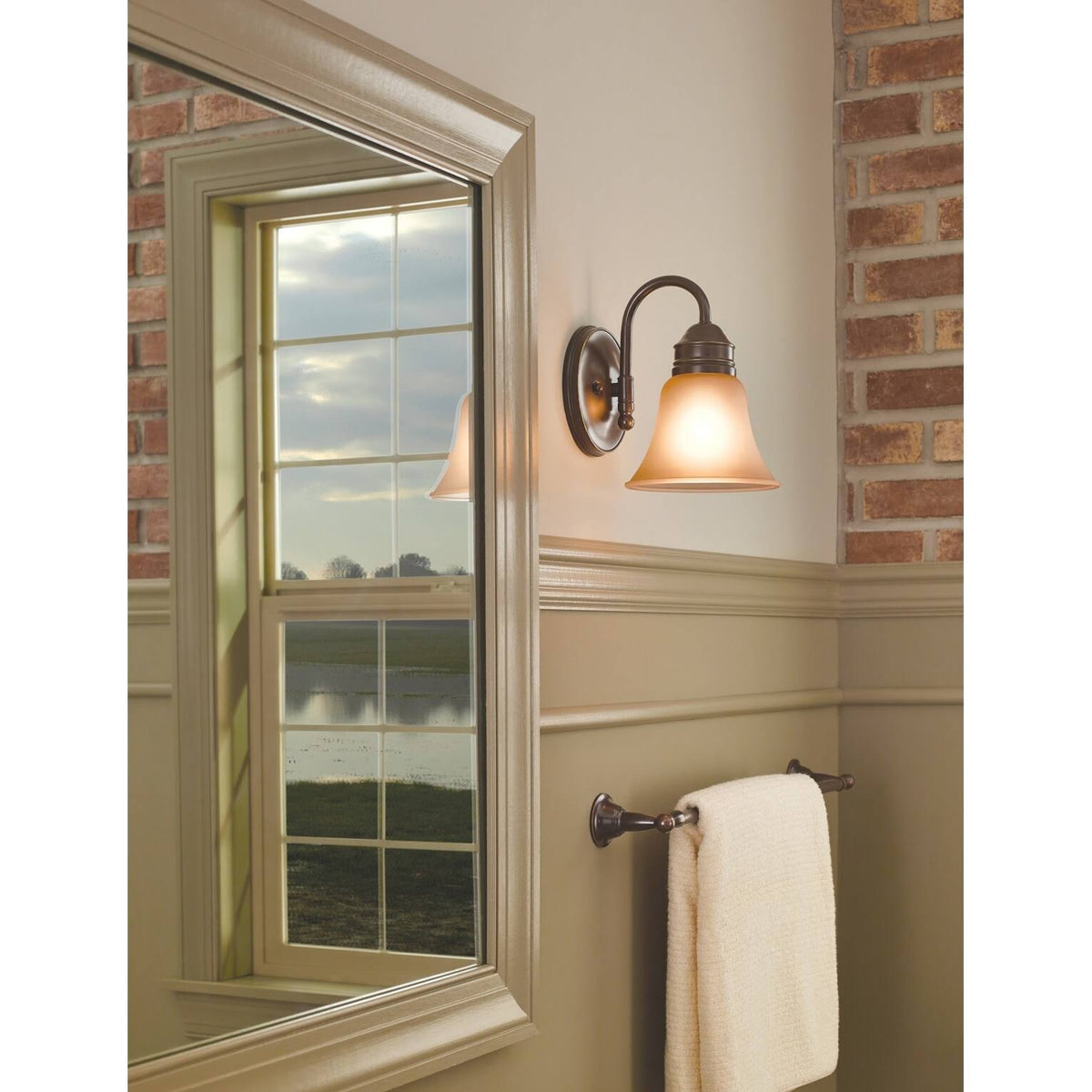 Heirloom Bronze Four-Light Wall/Bath F583