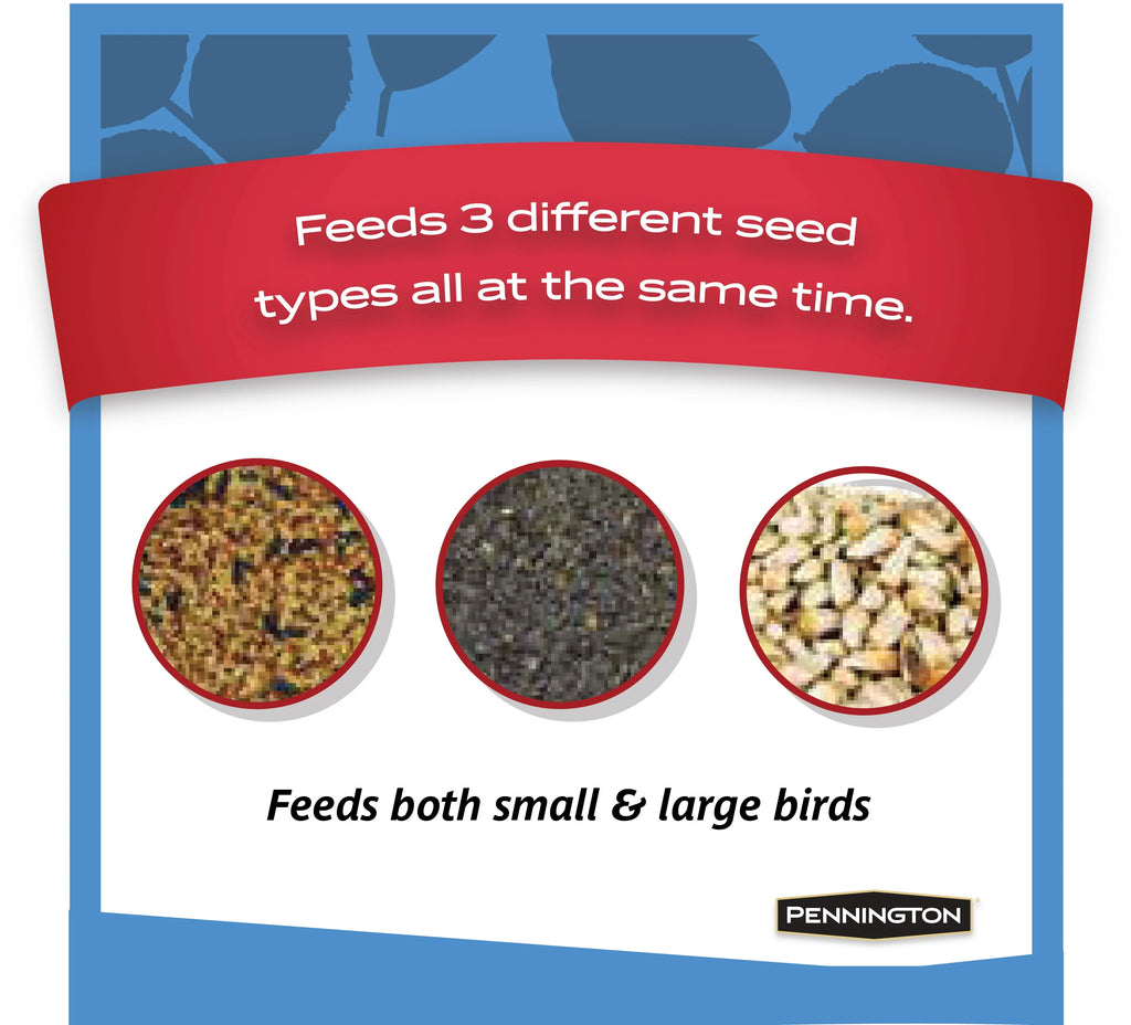Black Recycled Resin Wild Bird Tube Feeder, 5 lb. Capacity D656883