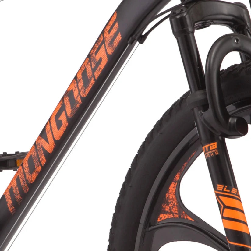 Orange On Black 26" Wheel 21 Speed Mountain Bike F525