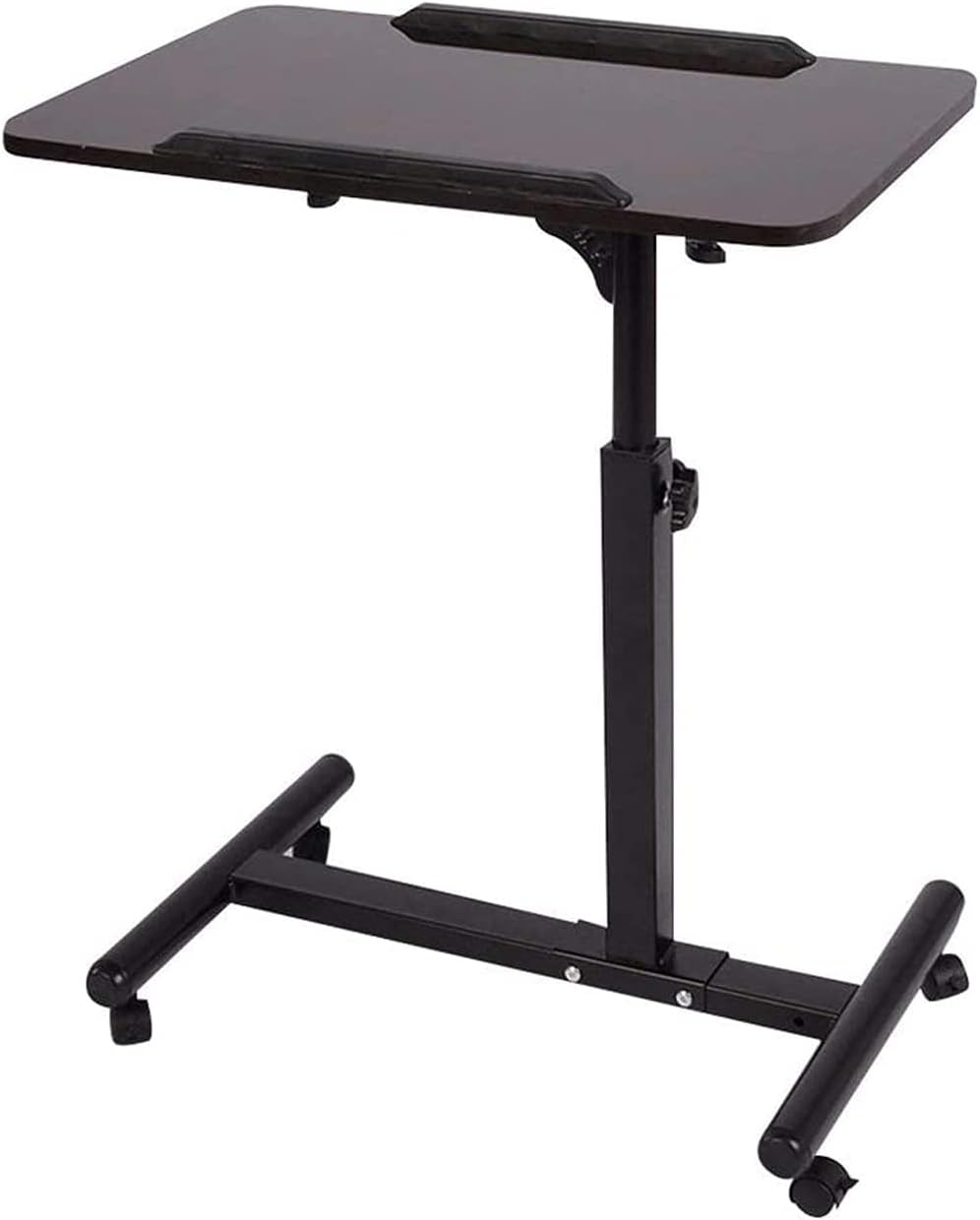 Mobile Laptop Desk Adjustable Height Rolling Cart A118