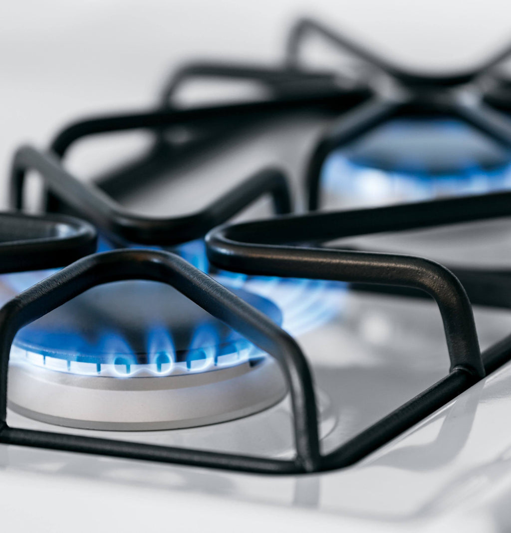 White Freestanding Gas Range with Broiler Drawer Y9869