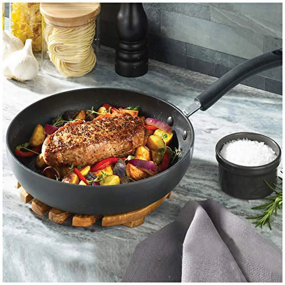3 Piece Non-Stick Hard Anodized Cookware Set D886943